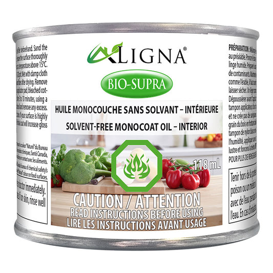 Huile naturelle Bio Supra – Sans COV, sans solvant, grade alimentaire