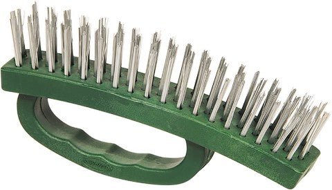 Brosse métallique inoxydable 6.5" – Protection des articulations - Entrepôt du Cèdre inc.