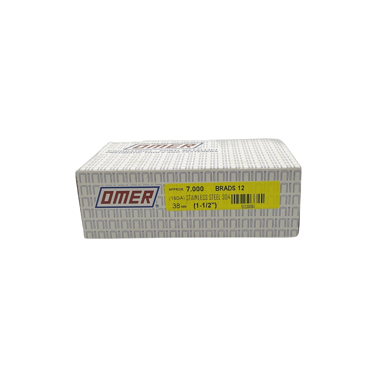Clou acier inoxydable 18G - Entrepôt du Cèdre inc.