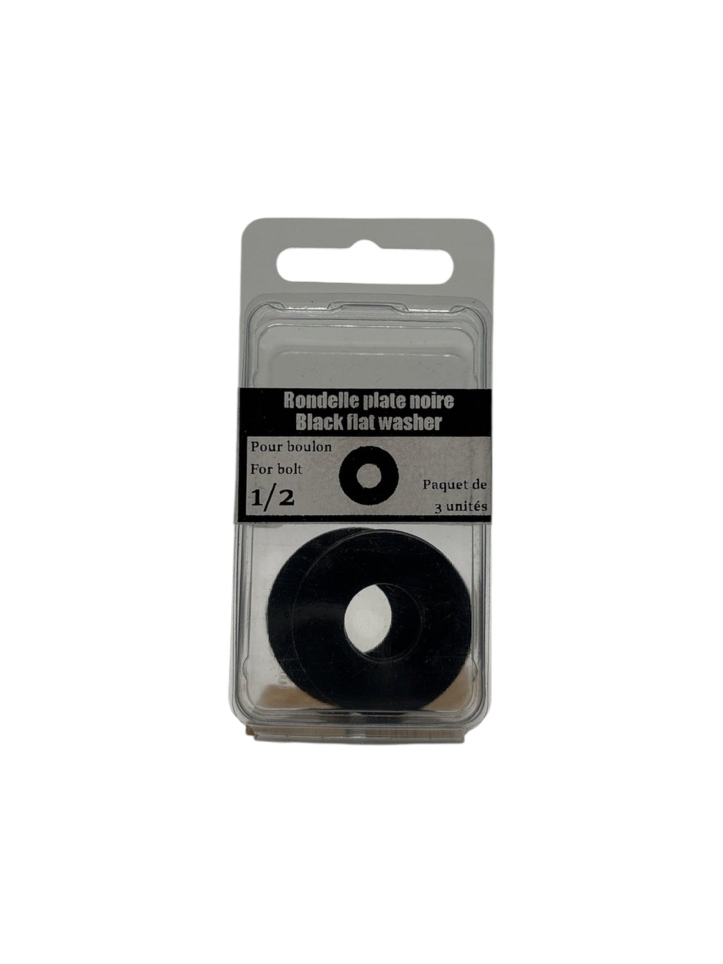 Rondelles plates noires - ENTREPÔT DU CÈDRE inc.