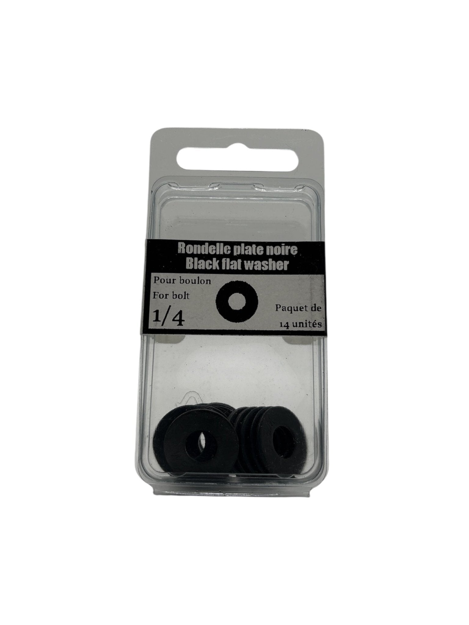 Rondelles plates noires - ENTREPÔT DU CÈDRE inc.