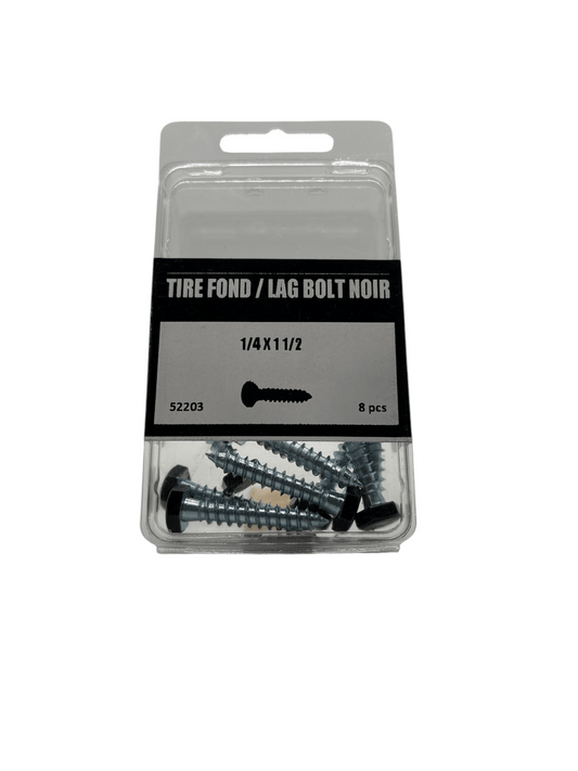 Tire - fonds en acier avec tête noire - ENTREPÔT DU CÈDRE inc.