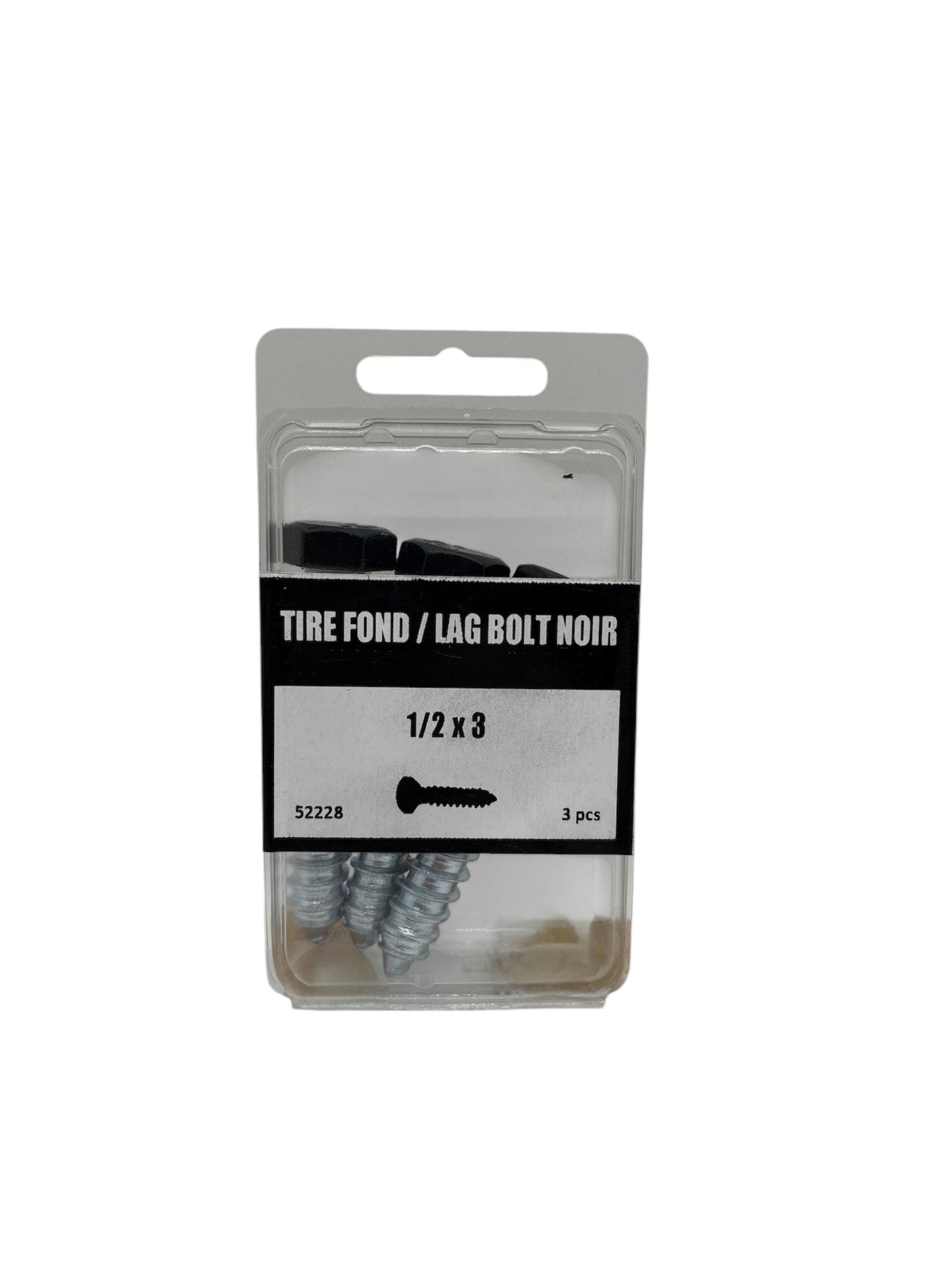 Tire - fonds en acier avec tête noire - ENTREPÔT DU CÈDRE inc.