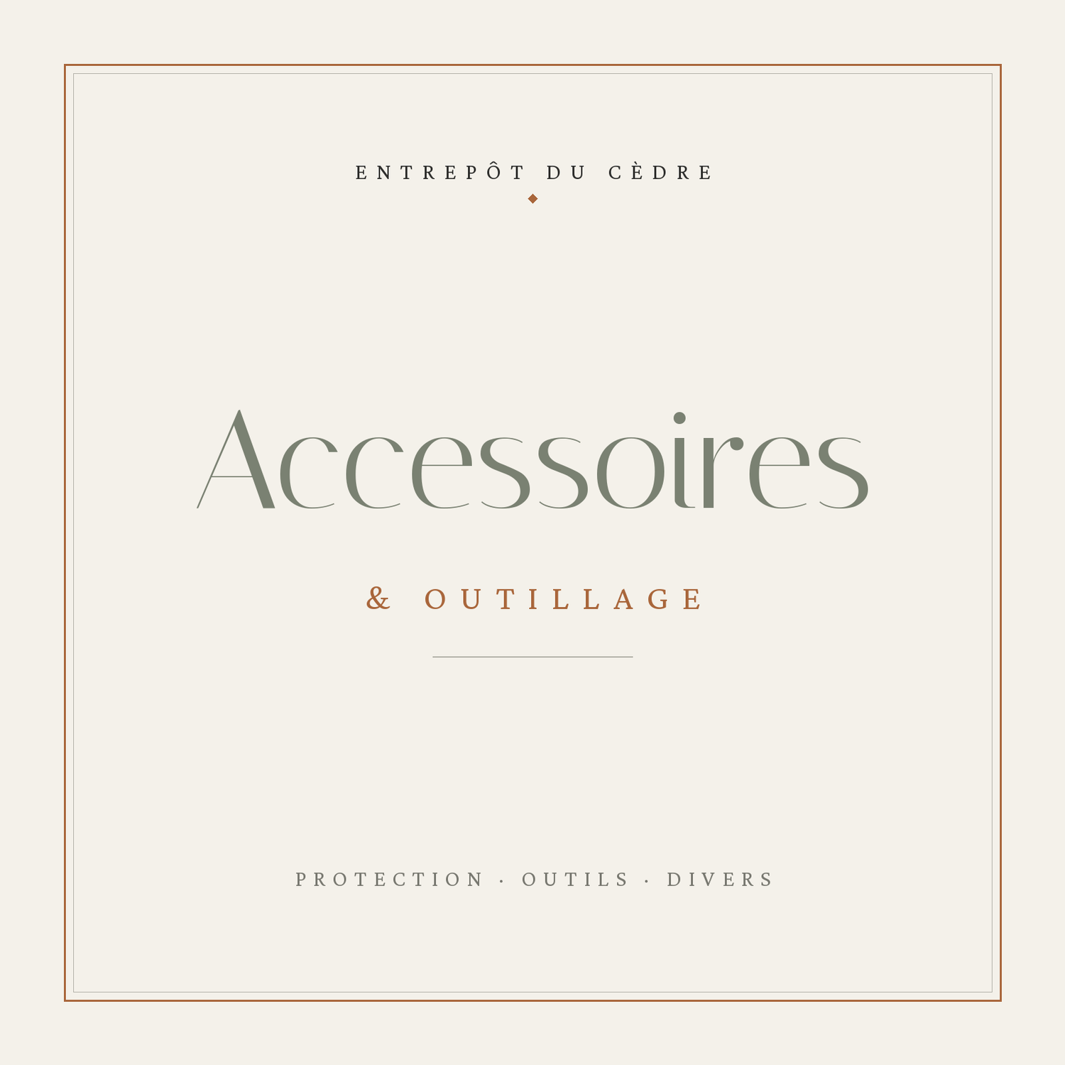 Accessoires