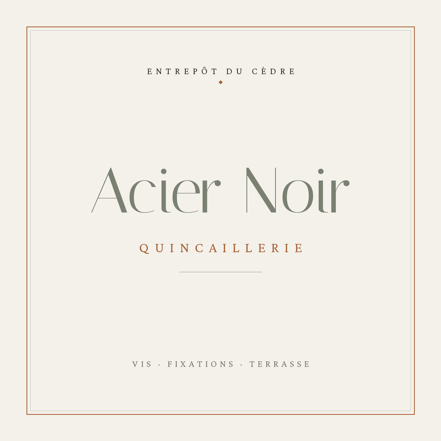 Acier Noir