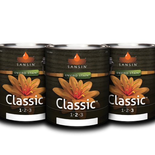 Produits Sansin pour la protection et la finition du bois