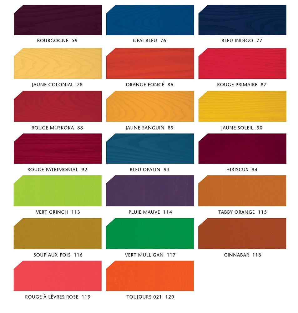 Sansin ENS Ultra Saturée | Teinture bois extérieur