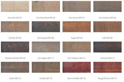 WOODFORCE COULEUR 01 À 17