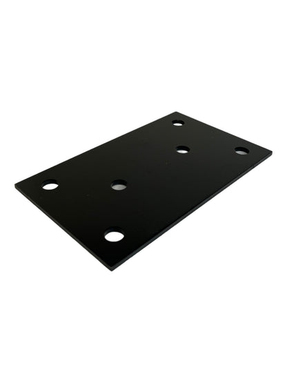 Équerres plates en acier noir - ENTREPÔT DU CÈDRE inc.