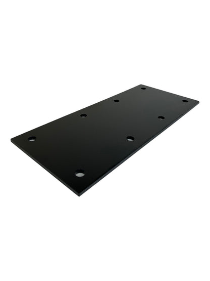 Équerres plates en acier noir - ENTREPÔT DU CÈDRE inc.