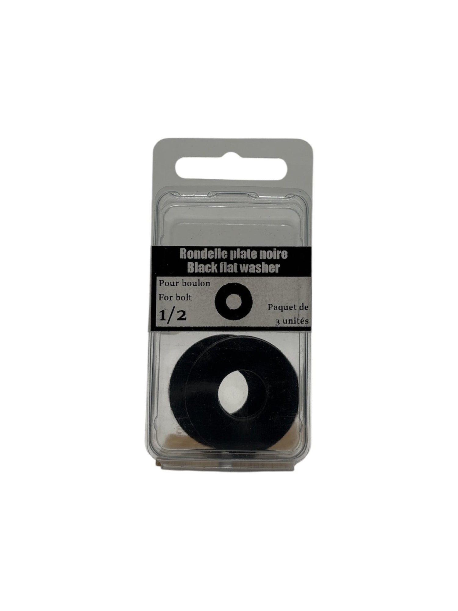 Rondelles plates noires - ENTREPÔT DU CÈDRE inc.