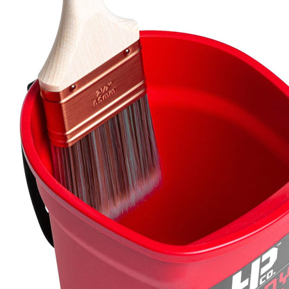 Seau à peinture Handy paint pail en plastique portatif avec support magnétique, 1 pinte - Entrepôt du Cèdre inc.